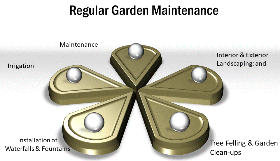 Regular gardening and Maintenance services