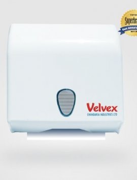 Velvex InterFold Hand Paper Towel Dispenser (White) - A695